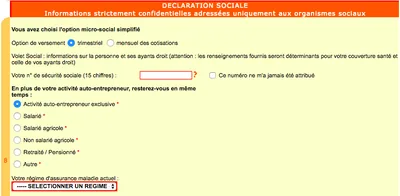Créer auto entreprise